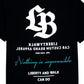 Liberty and Walk T-Shirt (Black)