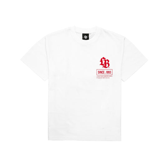 LB JDM 'Box' R34 T-Shirt White