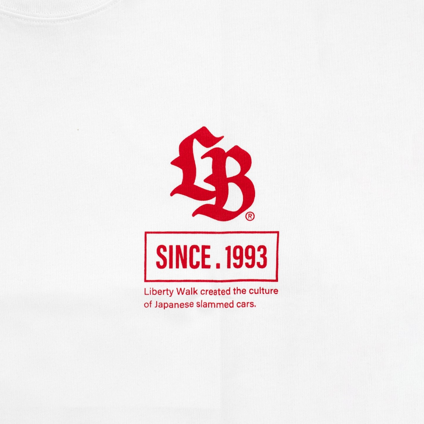 LB JDM 'Box' R34 T-Shirt White
