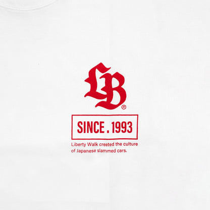 LB JDM 'Box' R34 T-Shirt White