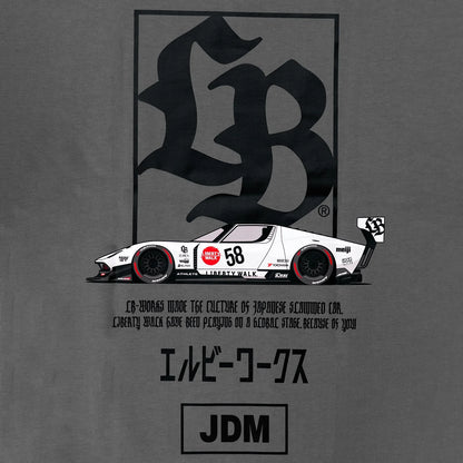 LB 'Box Logo' Miura T-Shirt (Grey)