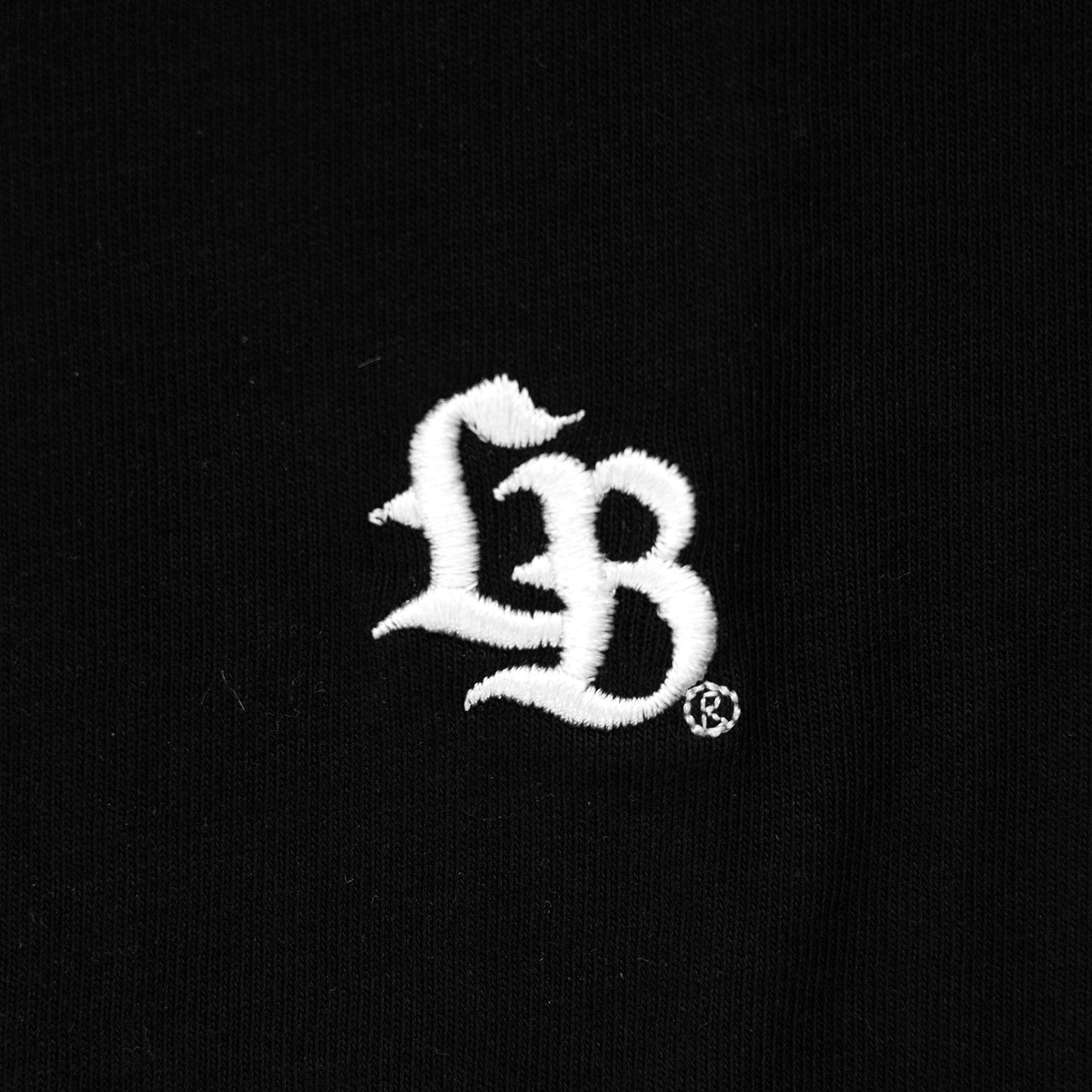 LB Embroidery Logo Tee (Black)