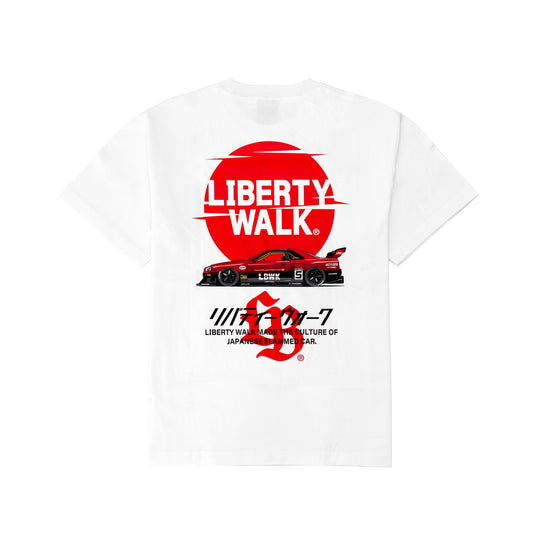 Sunrise R34 Tee (White)