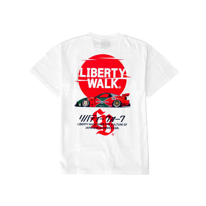Liberty Walk Sunrise RX-7 T-Shirt White