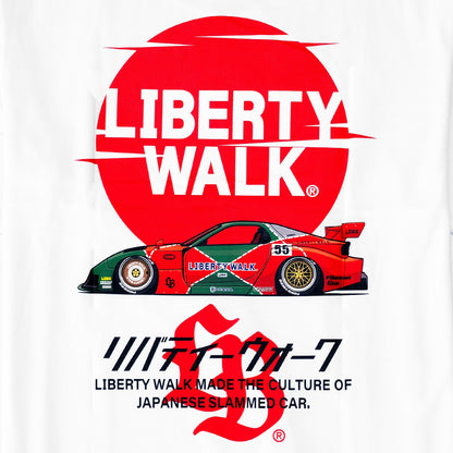 Liberty Walk Sunrise RX-7 T-Shirt White