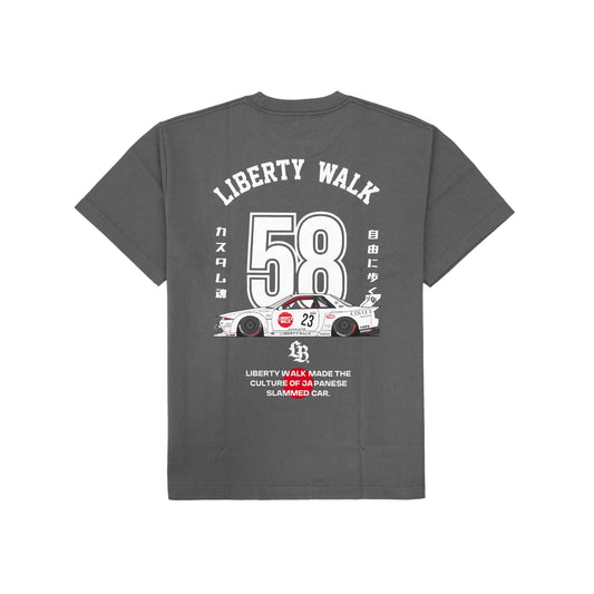 LB No.58 R32 T-Shirt (Grey)