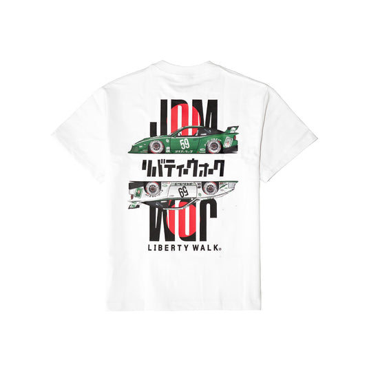 LB JDM Inversion Logo 180SX T-Shirt White