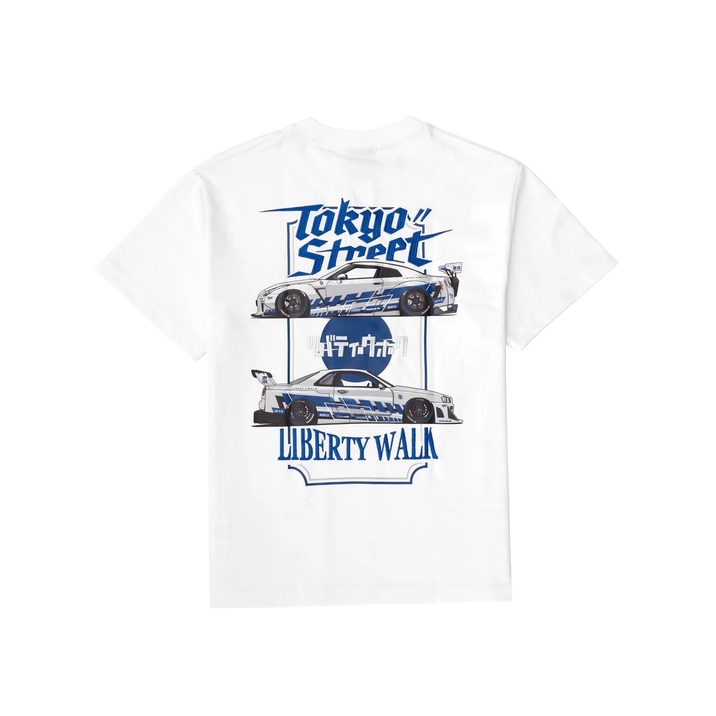 Tokyo Street R34/R35 T-Shirt White