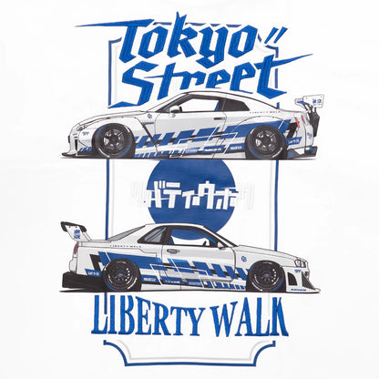 Tokyo Street R34/R35 T-Shirt White