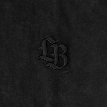 LB Simple Embroidery T-Shirt Black