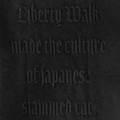 LB Simple Embroidery T-Shirt Black