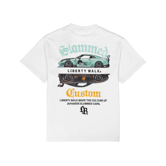 LB Slammed Graphic 35 T-Shirt (White)