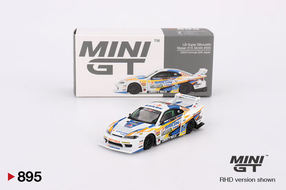 Mini GT - 1/64 Nissan Silvia S15 (White)