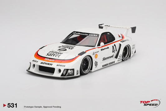 TopSpeed - 1/18 Mazda RX-7 (White)