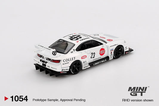 Mini GT - 1/64 Nissan Silvia S15 (White)
