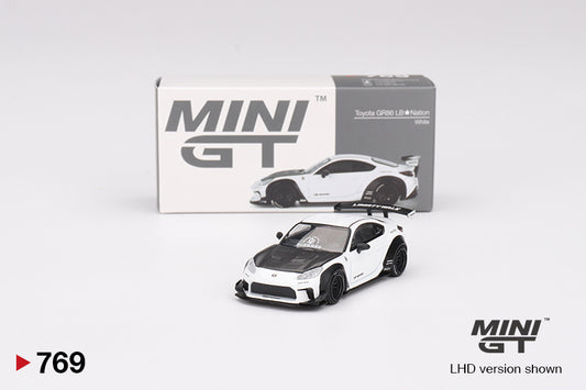 Mini GT - 1/64 Toyota GR86 (White)