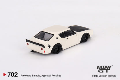 Mini GT - 1/64 LB★Works Nissan Skyline Kenmeri Liberty Walk (White)