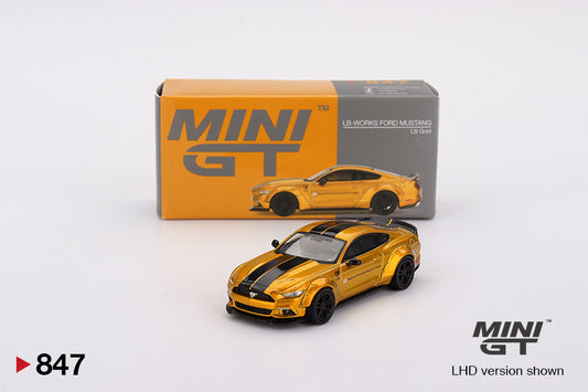 Mini GT - 1/64 Ford Mustang (Gold)