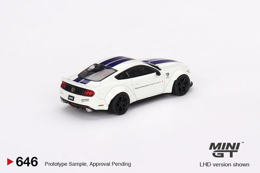 Mini GT - 1/64 Ford Mustang (White)