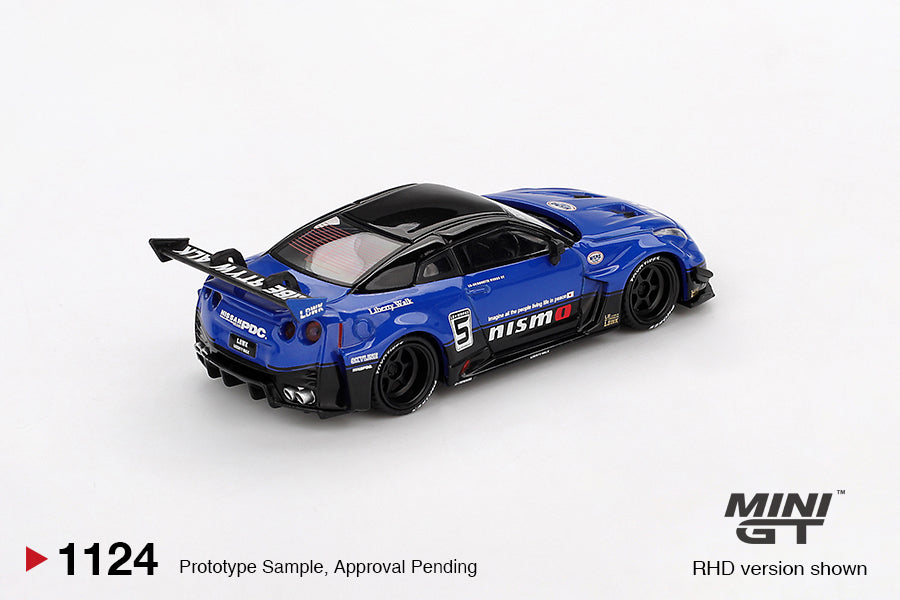 Mini GT - 1/64 Nissan GTR (Blue)
