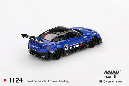 Mini GT - 1/64 Nissan GTR (Blue)