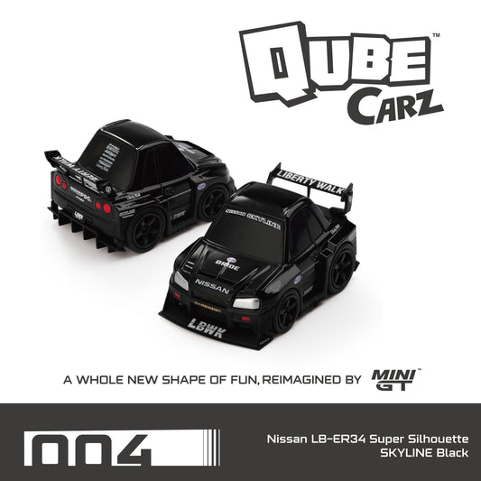 QubeCarz - Nissan Skyline R34 (Black)