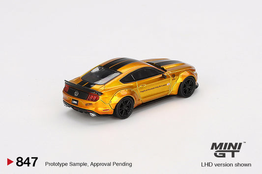 Mini GT - 1/64 Ford Mustang (Gold)