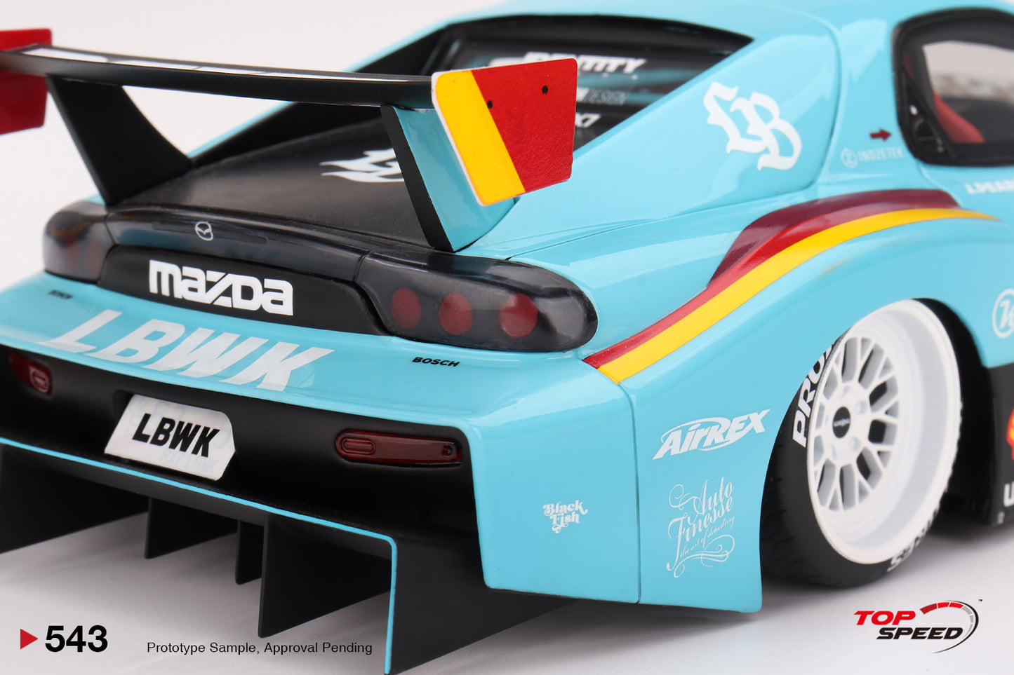 TopSpeed - 1/18 Mazda RX-7 LB⚡Super Silhouette (Liberty Walk Europe)