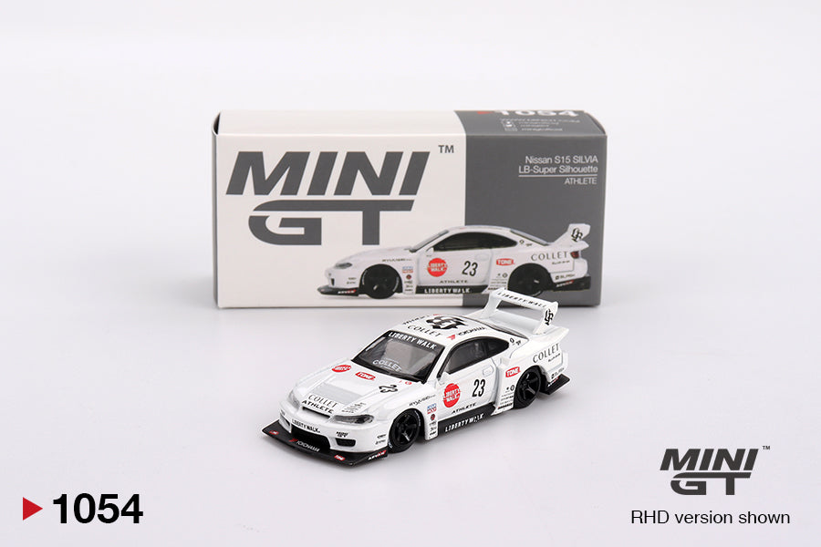 Mini GT - 1/64 Nissan Silvia S15 (White)