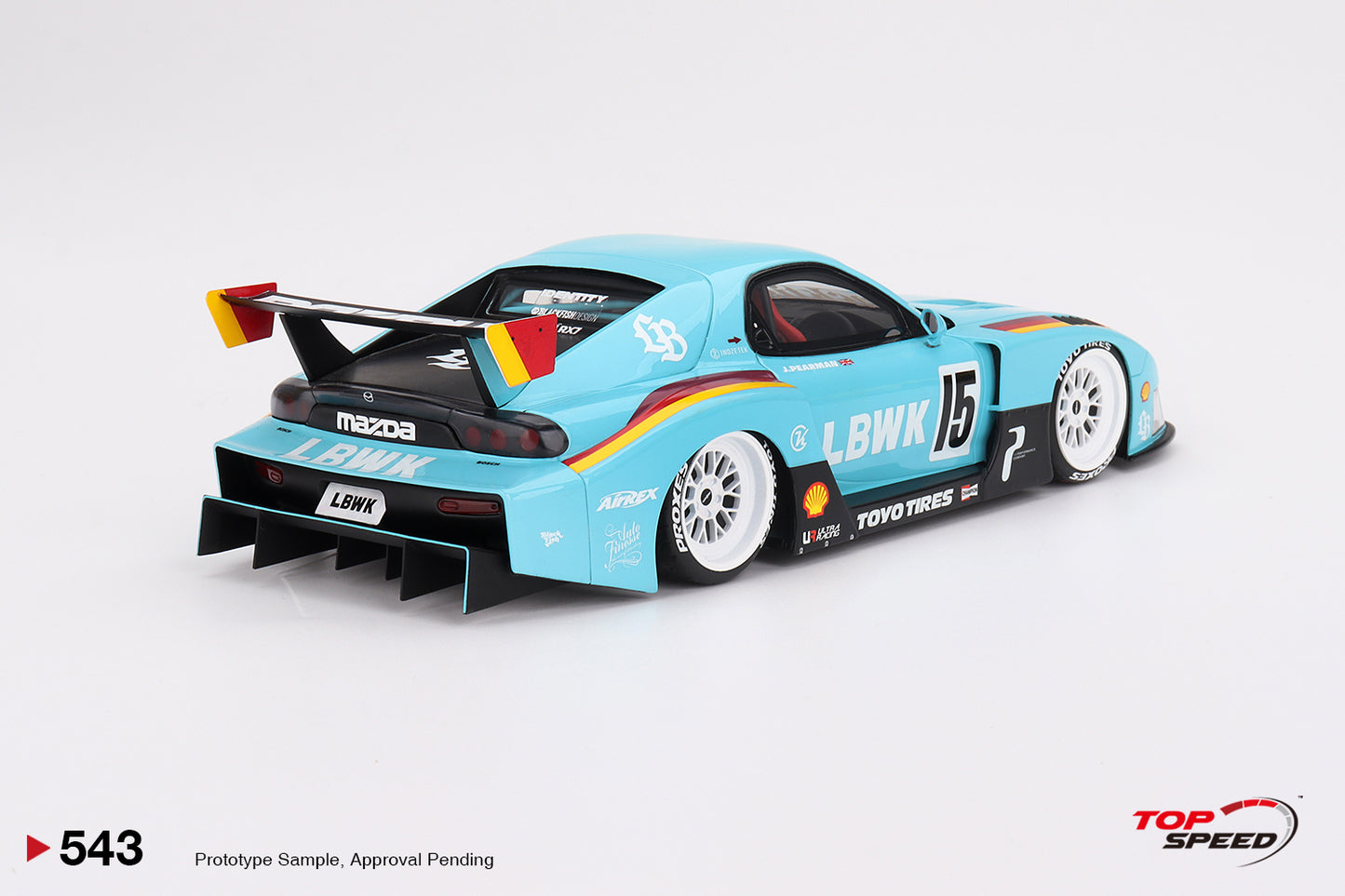 TopSpeed - 1/18 Mazda RX-7 LB⚡Super Silhouette (Liberty Walk Europe)