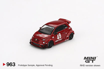 MGT00963-L - Mini GT - 1/64 Abarth 595 (Red)