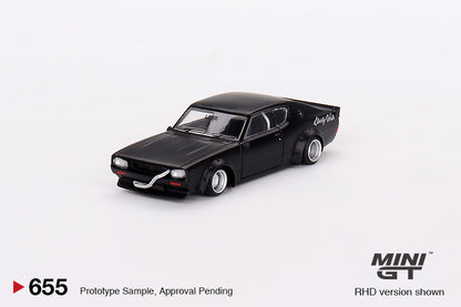 Mini GT - 1/64 LB★Works Nissan Skyline Kenmeri Liberty Walk (Matt Black)