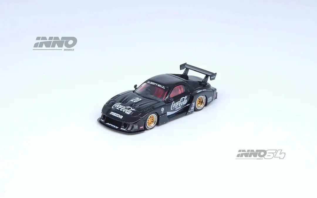 INNO64 - 1/64 Liberty Walk LB-Super Silhouette RX7 (Black)