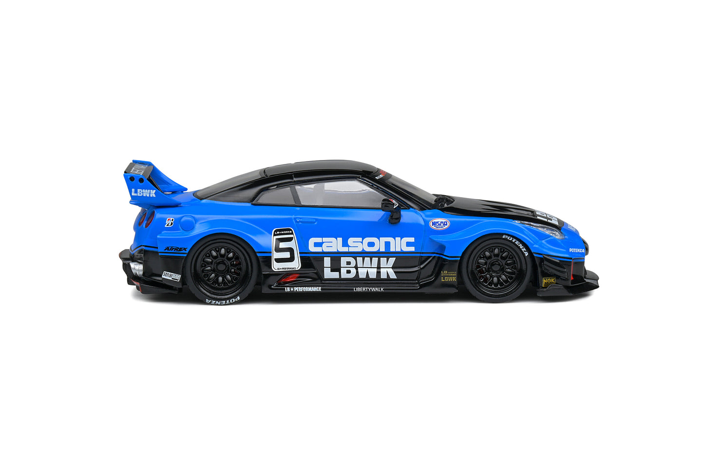 Solido 1:43 Nissan GT-R LB Silhouette (Calsonic)