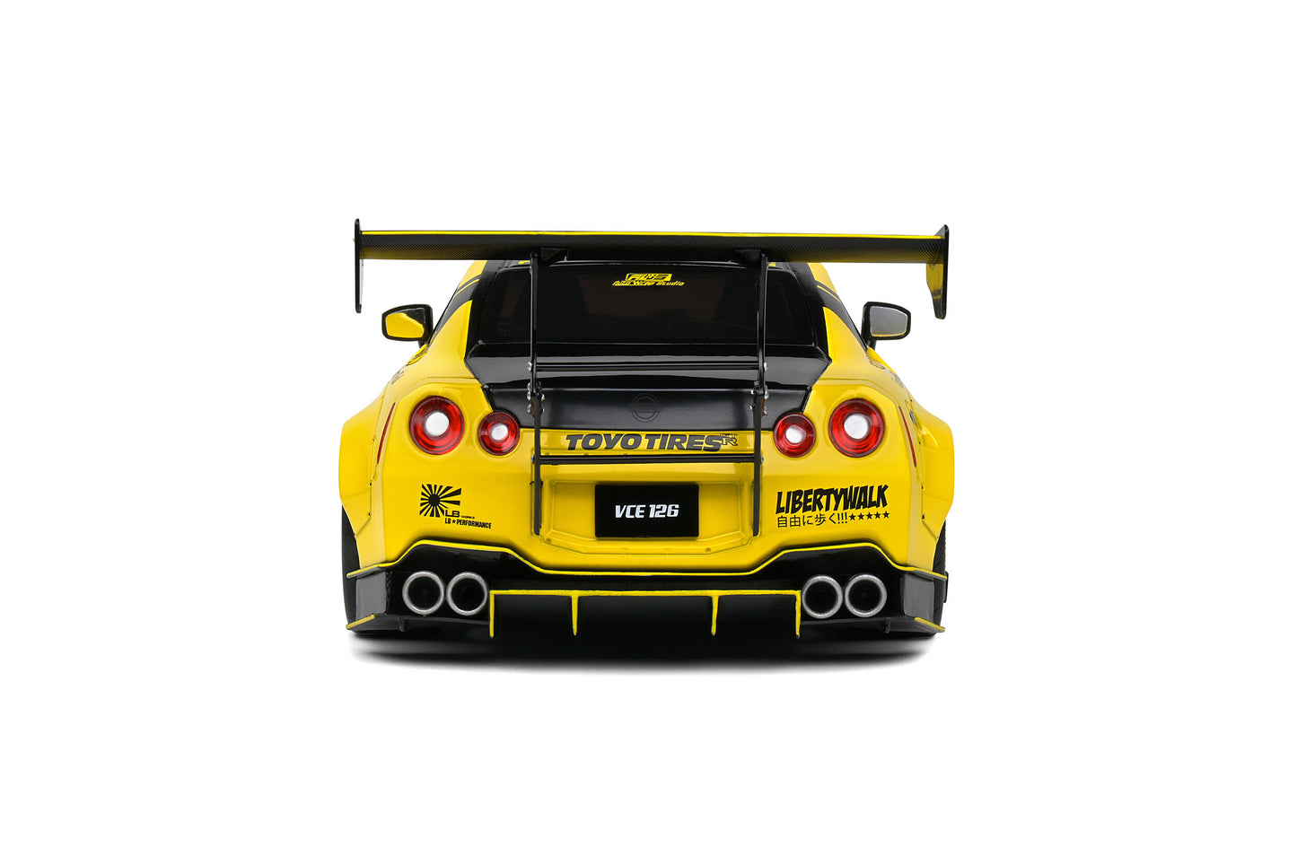 Solido - 1/18 LB★Works Nissan GTR Type II (Yellow)