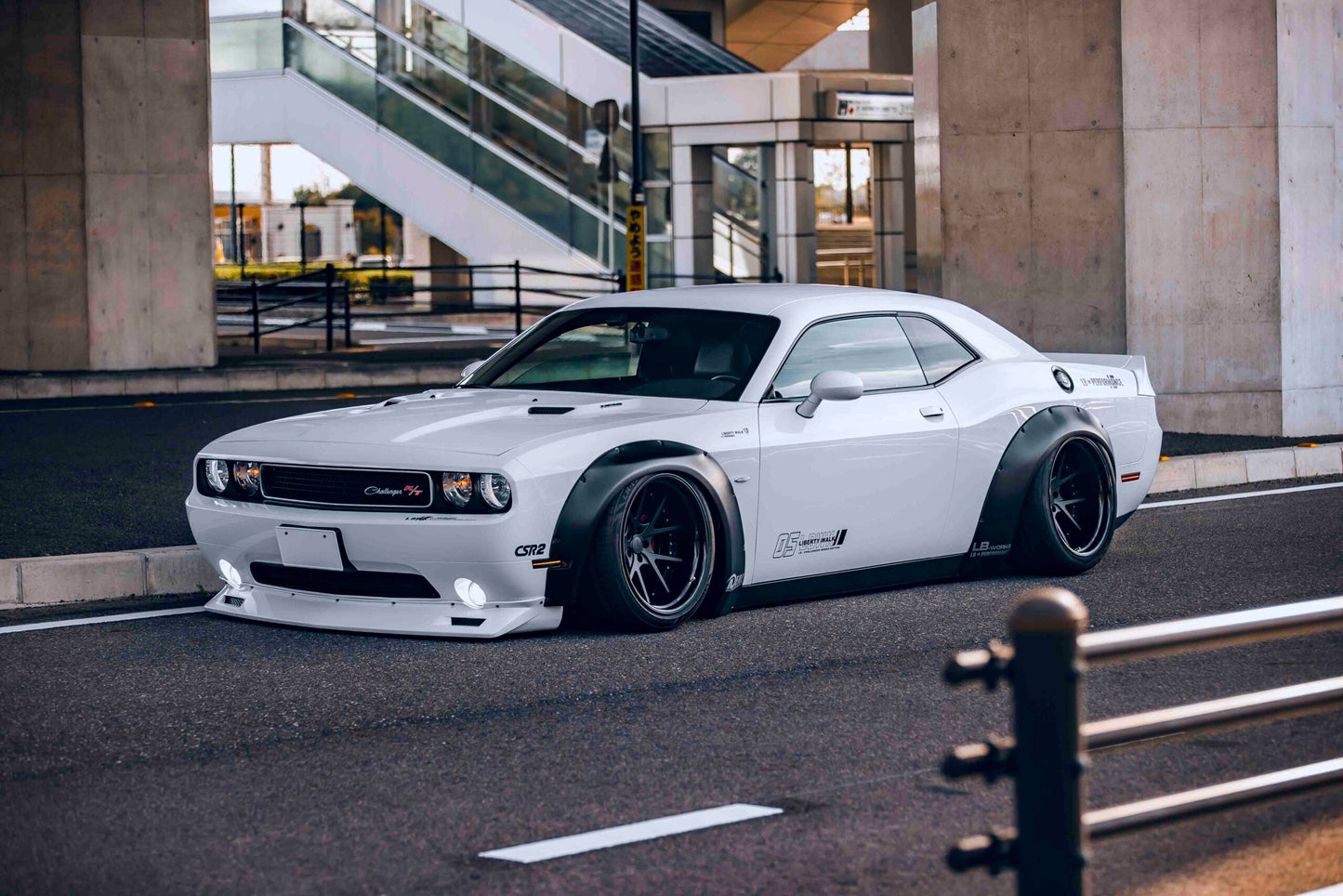 LB WORKS Challenger complete body kit with front lip(FRP) (LB09-02)