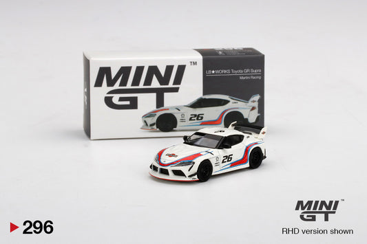 Mini GT - 1/64 LB★WORKS Toyota GR Supra (Martini Racing)
