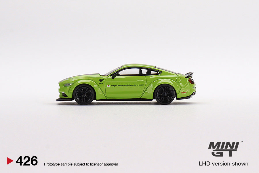 Mini GT - 1/64 LB★Works Ford Mustang (Grabber Lime)