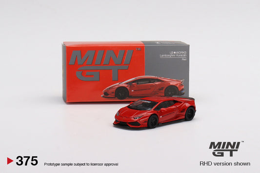 Mini GT - LB★WORKS Lamborghini Huracan V.2 (Red)