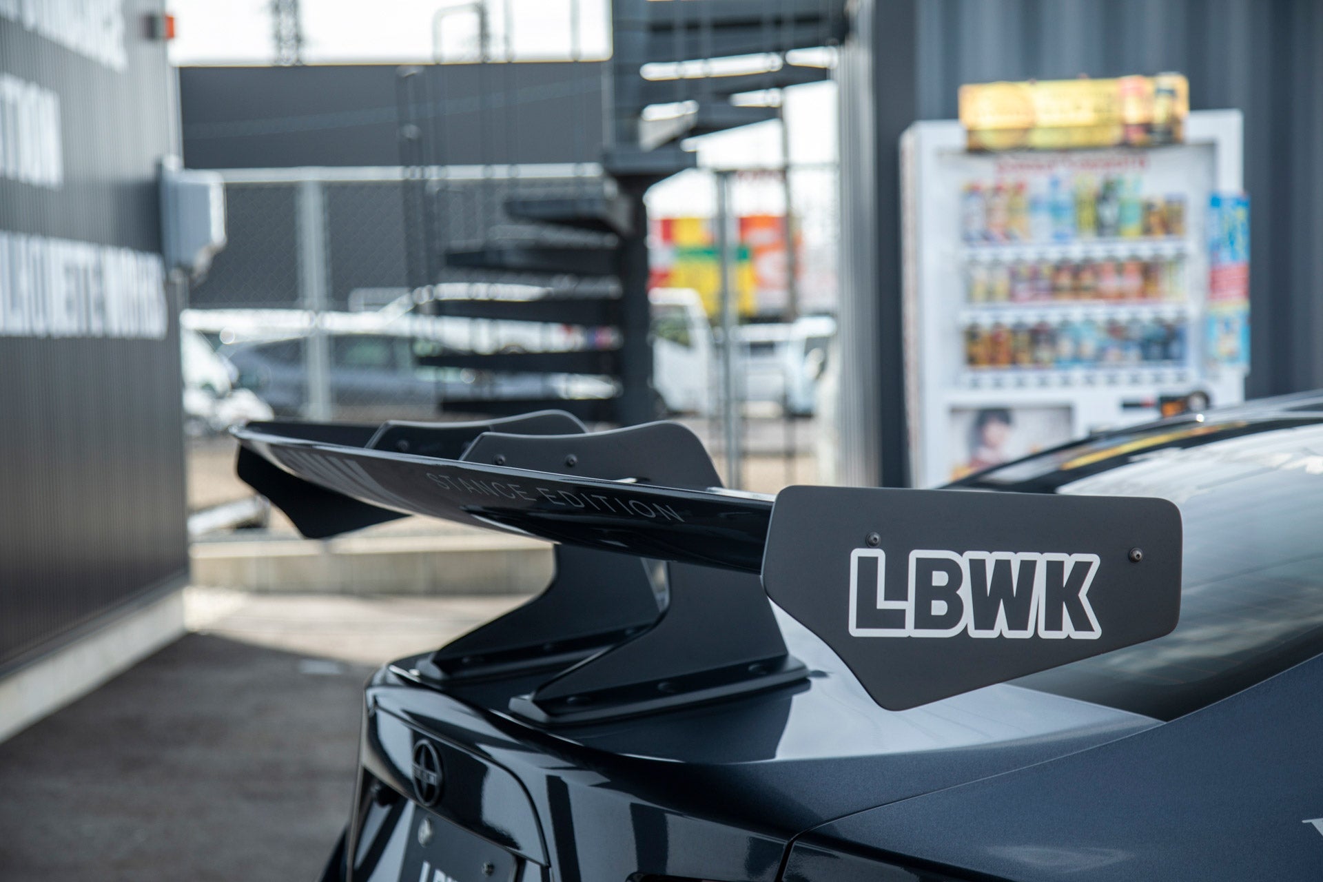 LB Nation GT86/Subaru BRZ WORKS Bumper Type Ver.1 (GT Wing) Complete B ...