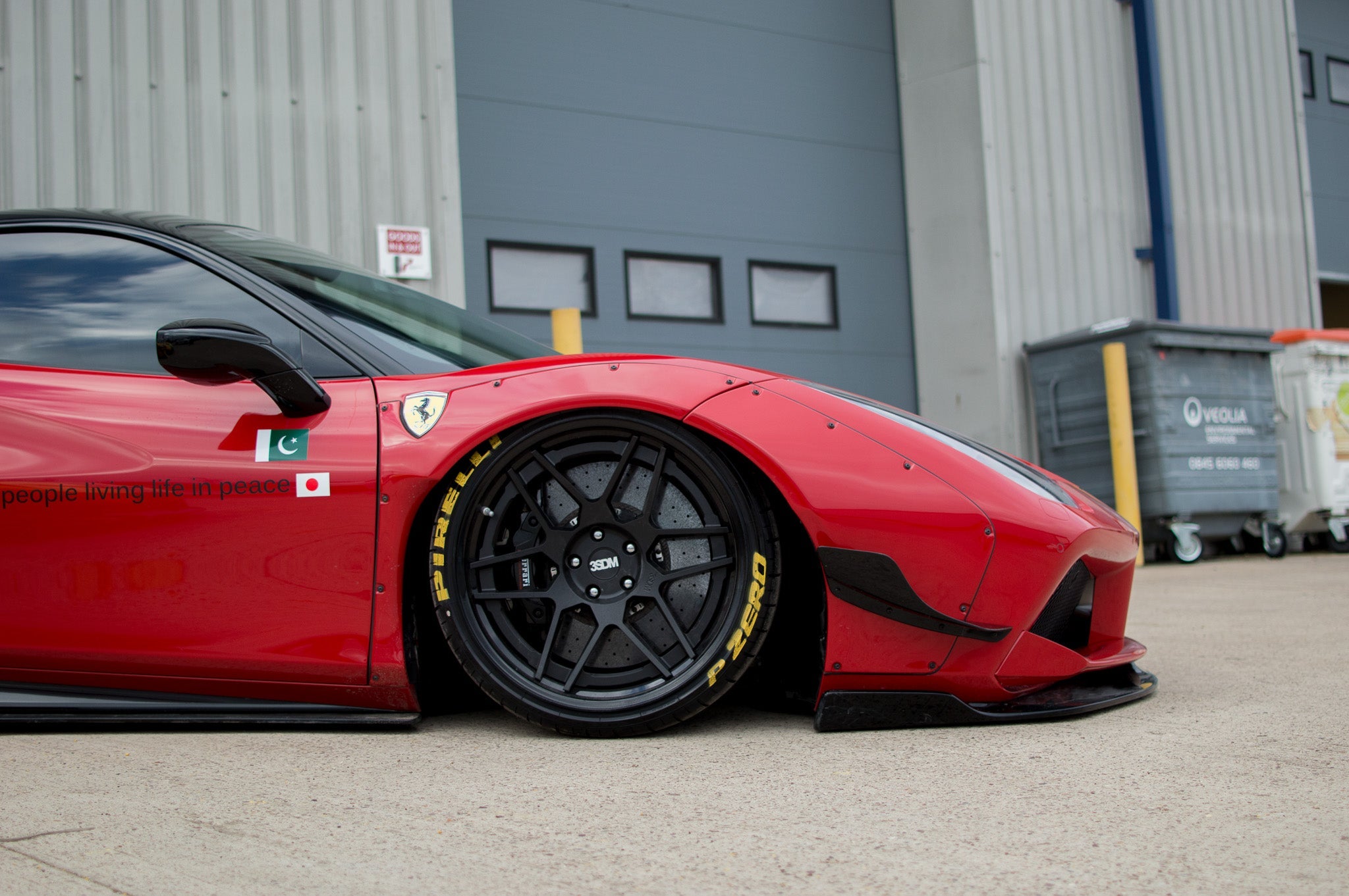 LB WORKS FERRARI 488 Complete Body Kit (CFRP) (LB24-01) – libertywalkeu