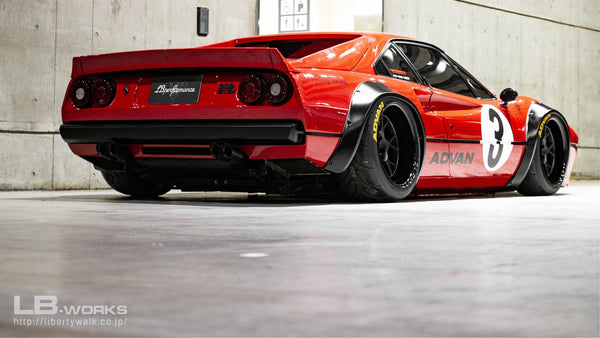 LB WORKS 308 GTB Complete body kit (FRP) (LB46-01) – Liberty Walk Europe